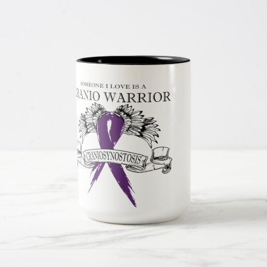 Cranio-mok ← tweekleurige koffiemok (Center)