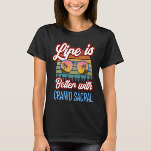 Cranio Sacral Sunset met Cranio Sacral T-shirt