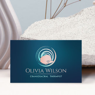 Craniosacraal Therapeut Hoofd Handen Flow Holistis Visitekaartje