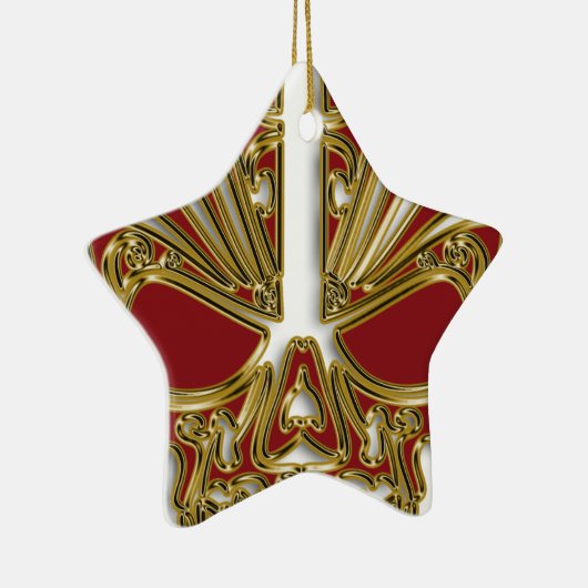 Cranium Keramisch Ornament (Rechts)