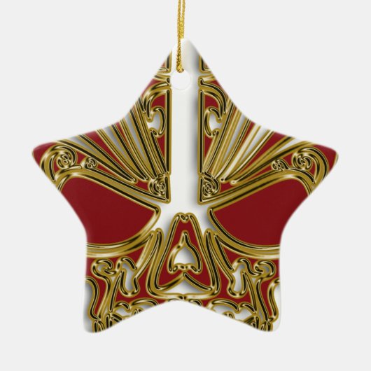 Cranium Keramisch Ornament (Voorkant)