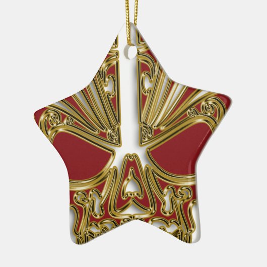 Cranium Keramisch Ornament (Links)