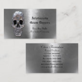 Cranium Sound Ghost Skull Professional Visitekaartje (Voorkant / Achterkant)