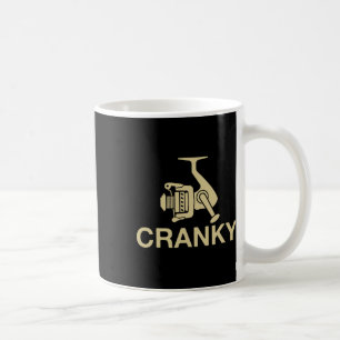 Crankbyit Vist Cranky Funny Fisher Koffiemok