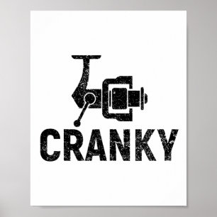 Crankit Vislijn - Grappige Grappige Cadeau-ideeën Poster