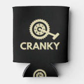 Cranky / Bicycle/ Cyclist Blikjeskoeler (Voorkant)