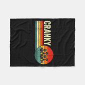 Cranky Car Engine Crankshaft Fathers Day Dad Men H Fleece Deken (Voorkant (Horizontaal))