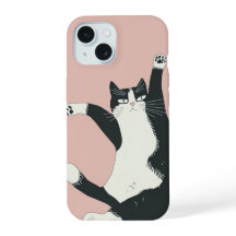 Cranky Cat Dance Print | Grappige en eigenzinnige