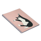 Cranky Cat Dance Print | Grappige en eigenzinnige Notitieboek (Rechterzijde)