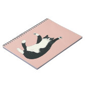 Cranky Cat Dance Print | Grappige en eigenzinnige Notitieboek (Linkerzijde)