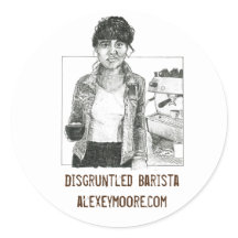 Cranky Courtney Sticker