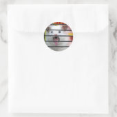 Cranky Critter Ronde Sticker (Tas)