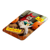 Cranky Devil Cat Magneet (Linkerzijde)