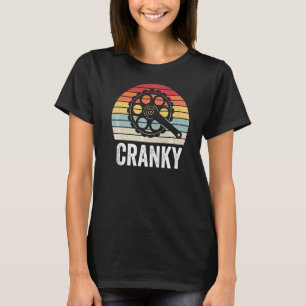 Cranky fiets Bike Rider Cyclist Cycling T-shirt
