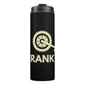 Cranky / fiets / cyclist thermosbeker (Voorkant)