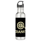 Cranky / fiets / cyclist waterfles (Voorkant)