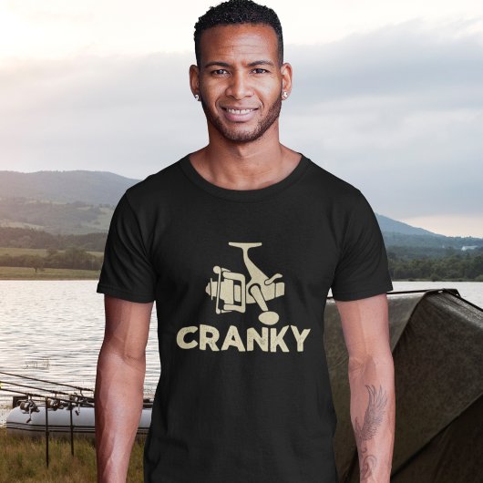 Cranky Funny Gift Ideas For Fishing Lover T-shirt