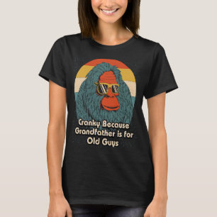 Cranky Grandfather voor Oude jongens Papa Jokes Fa T-shirt