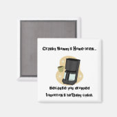 Cranky Mama's Home-brew Magnet (Voorkant / Achterkant)