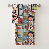 Cranky Man Bad Handdoek (Insitu)