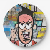 Cranky Man Papieren Bordje (Voorkant)