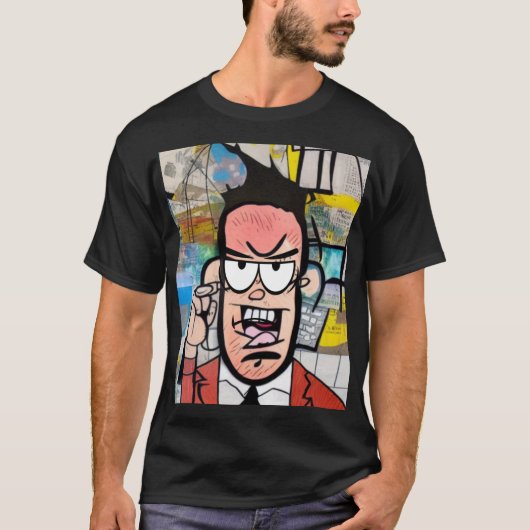 Cranky Man T-shirt (Voorkant)