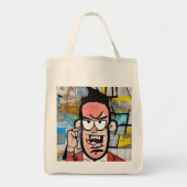 Cranky Man Tote Bag (Voorkant)