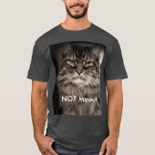 Cranky NOT Meow Menswear - T-Shirt (Voorkant)