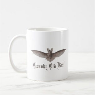 Cranky Old Bat Funny Batty Humor voor Cranky Women Koffiemok