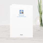 Cranky Rooster Birthday Kaart (Achterkant)