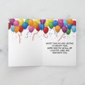 Cranky varken verjaardagen zijn overschat grappige kaart (Binnen)