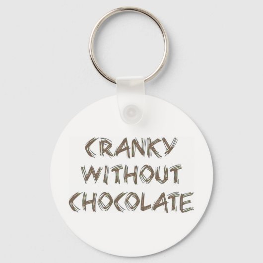 Cranky zonder chocolade sleutelhanger (Voorkant)