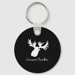 Cranmore Mountain New Hampshire Eland Geweien Ski Sleutelhanger