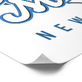 Cranmore Mountain New Hampshire Ski logo Poster (Hoek)