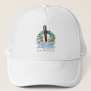 Cranmore Mountain New Hampshire Ski logo Trucker Pet
