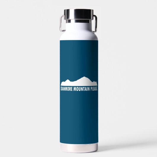 Cranmore Mountain Resort alsjeblieft Waterfles (Voorkant)