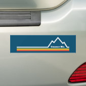 Cranmore Mountain Resort New Hampshire Bumpersticker (Op auto)