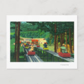 Cranmore Mountain Ski-Mobile in Summertime Briefkaart (Voorkant)