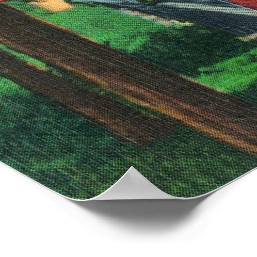 Cranmore Mountain Ski-Mobile in Summertime Poster (Hoek)