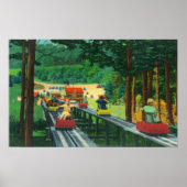 Cranmore Mountain Ski-Mobile in Summertime Poster (Voorkant)