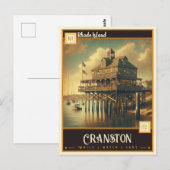 Cranston, Rhode Island | Antiek Briefkaart (Voorkant / Achterkant)