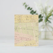 Cranston, RI Map Briefkaart (Staand voorkant)