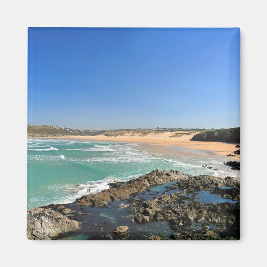 Crantock Bay Magneet (Voorkant)