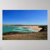 Crantock Bay Poster (Voorkant)