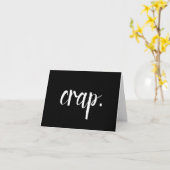 crap ben ik droevig kaart (Gele Bloem)