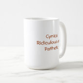 CRaP Cup Koffiemok (Voorkant rechts)