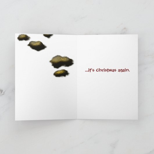 Crap... Feestdagen Kaart (Binnen)