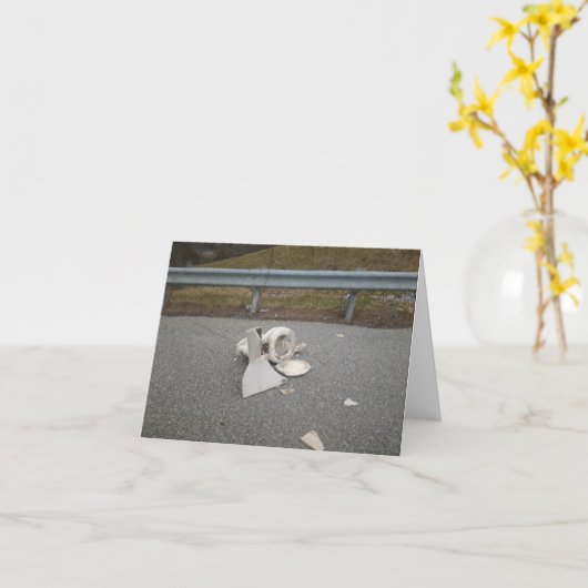 Crap gebeurt de Kaart van de Verontschuldiging (Gele Bloem)