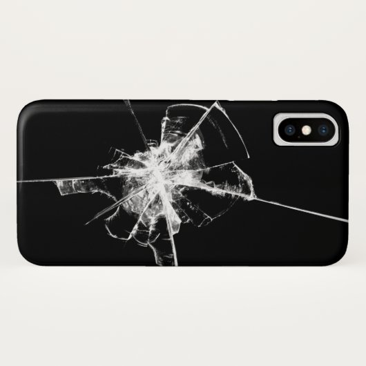 CRAP Shattered Glass Broke my Phone Case-Mate iPhone Case (Achterkant (horizontaal))