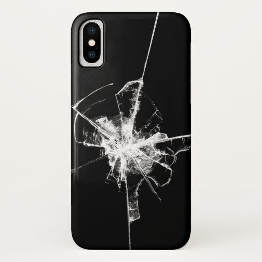 CRAP Shattered Glass Broke my Phone Case-Mate iPhone Case (Achterkant)